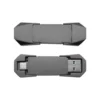 OTG USB Flip in Gun Metal 32GB V. 3.0 Type C Flip Magnetic Cap - Image 7