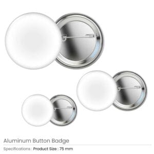Aluminum Button Badges - Image 3