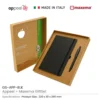 Appeel A5 Notebook and Maxema Dot Recycled Pen Italian Gift Sets - Image 5