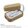 BT Earbuds with Bamboo Case - Image 3