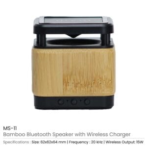 Bluetooth Speaker with Fast Wireless Charger - Image 3