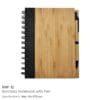 Bamboo Notebook with Pen - Image 4