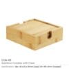 Bamboo Tea Coasters with Case - Image 3
