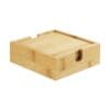 Bamboo Tea Coasters with Case