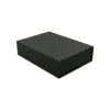 Black Plain Gift Box A3 Size with Magnetic Closure - Image 2