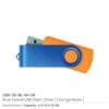 Matt Blue Swivel USB Flash Drives - Image 10