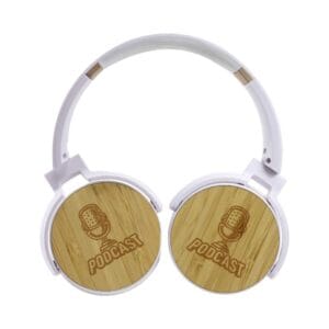 Bluetooth Headphone with Bamboo Touch - Image 2