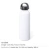White Sublimation Bottles, Twist to Open, 800ml - Image 3
