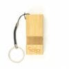 Bamboo Phone Stand Keychain - Image 2