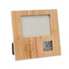Bamboo Photo Frame with Digital Clock - Image 2