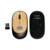 Bamboo Wireless Mouse in Black Color - Image 2