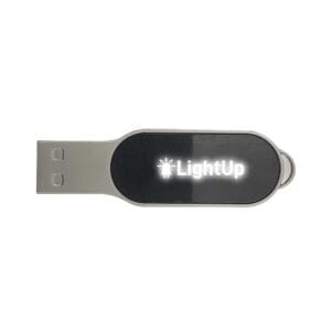 Oval Shaped Light-Up Logo USB - Image 2