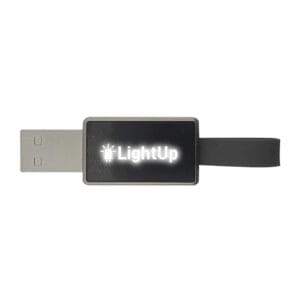 Light-Up Logo USB with Strap - Image 2