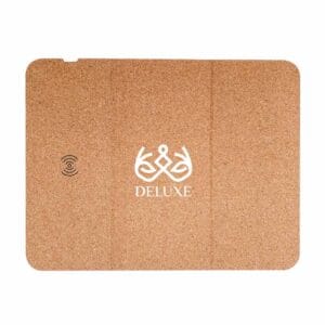 Cork Foldable Mousepads with 15W Wireless Charging Type C - Image 2