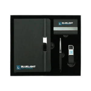 Office Gift Sets with Notebook, Pen, Card Holder, Keychain - Image 2