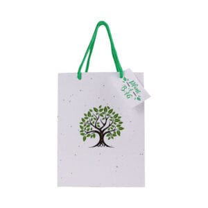 Plantable Marigold Seed Paper Bags in A4 Size with Tag - Image 2