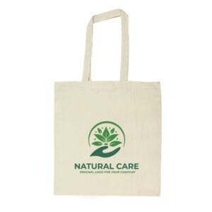 Cotton Shopping Bags with Long Handles 145GSM - Image 2