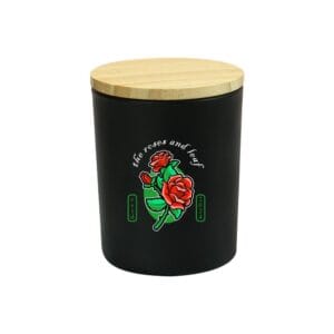 Scented Candles Arabian-Oud and Vanilla Fragrance in Glass Bottle - Image 2