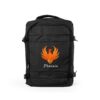 Travel Backpacks in Black Polyester Material - Image 2