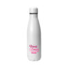 Stainless Steel Bottles with Breast Cancer Awareness Logo