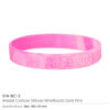Breast Cancer Awareness Wristbands with Logo - Image 4