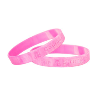 Breast Cancer Awareness Wristbands with Logo - Image 6