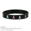 Breast Cancer Awareness Wristbands with Logo - Image 5