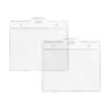 Clear Plastic ID Card Holder