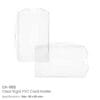 Clear Plastic PVC Card Holder - Image 3