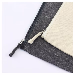 Multi-purpose Cotton Zipper Pouch - Image 3