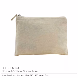 Multi-purpose Cotton Zipper Pouch - Image 8