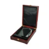 Crystal Award with Black Base in Wooden Box - Image 4