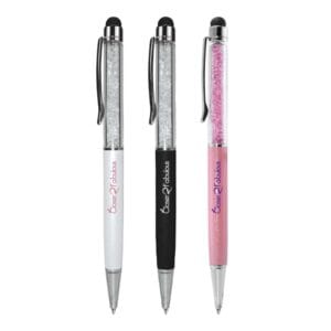 Crystal Pens with Stylus - Image 2