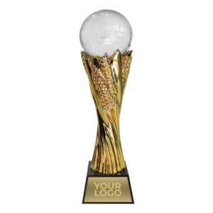 Crystal Globe Trophy - Image 2