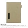 Dorniel A5 PU Notebooks with Front Pocket & Magnetic Flap - Image 10