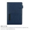 Dorniel A5 PU Notebooks with Front Pocket & Magnetic Flap - Image 7