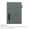 Dorniel A5 PU Notebooks with Front Pocket & Magnetic Flap - Image 6
