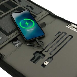 Dorniel Portfolio A4 with Wireless Powerbank 8000mAh & LED Logo - Image 5