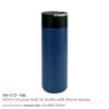 Double Wall SS Bottle, Twist-off Lid with Phone Holder 600 ml - Image 9