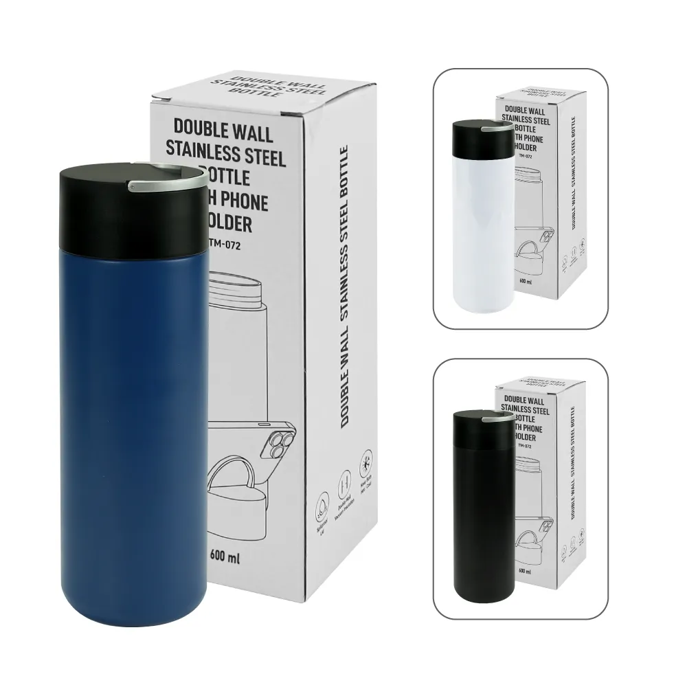 Double-Wall-SS-Bottles-TM-072-with-Box Double Wall SS Bottle, Twist-off Lid with Phone Holder 600 ml - Image 10