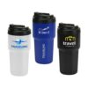 Double Wall Tumblers Flip-top PP Lid in 473ml - Image 2
