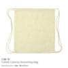 Cotton Canvas Drawstring Bags 145 GSM - Image 3