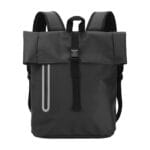 Expandable Roll-Top Backpacks, 600D Polyester Material