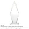 Flame Shaped Crystal Awards - Image 3