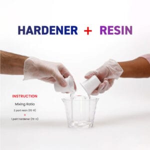 Flexible Epoxy Resin and Hardener  1000 ml -Anti Yellow - Image 5
