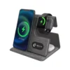 Foldable Wireless Fast Charging Station for Phone Watch Earbuds - Image 2
