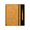 Cork Notebook and Ball Pen Gift Set