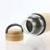 Glass Bottles with Bamboo Lid and Eco Sleeve - Image 6