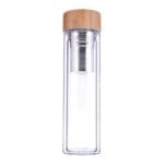Glass and Bamboo Flask