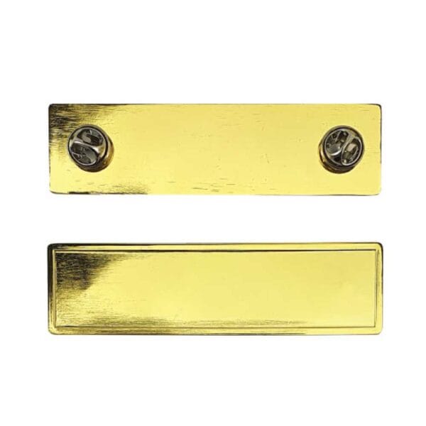 Gold Metal Pin Badges